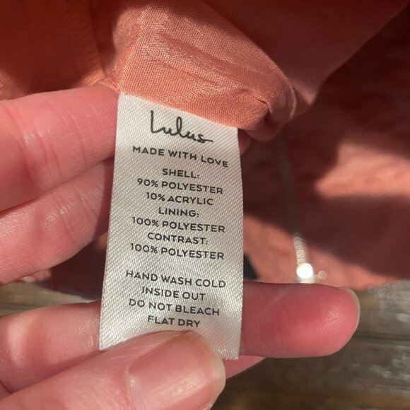 NWT Lulus XS Ellarina Pink Floral Metallic Tie-Strap Two-Piece Dress Midi Maxi - Picture 6 of 16